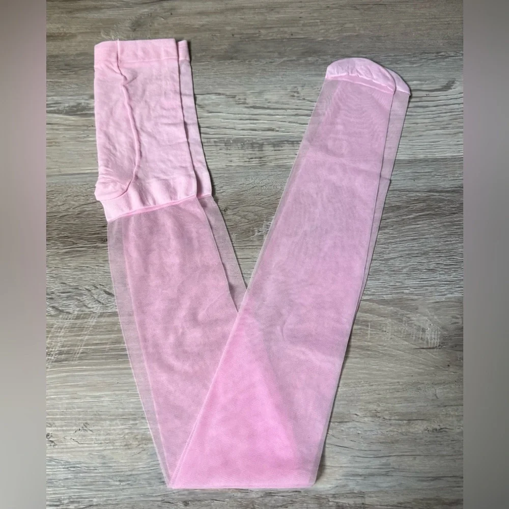 Women's elastic tights, pink. Size S. NWT.